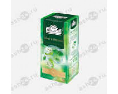 Чай АХМАД зеленый мята и мелисса 25пак