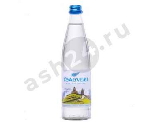 Напитки Минеральная вода ЦАГВЕРИ газ 0,5л с/б (0080)
