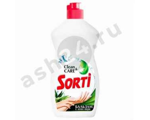 Моющее для посуды SORTI с алоэ вера 450г