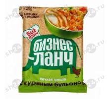 Лапша БИЗНЕС ЛАНЧ яичная с куриным бульоном 60г