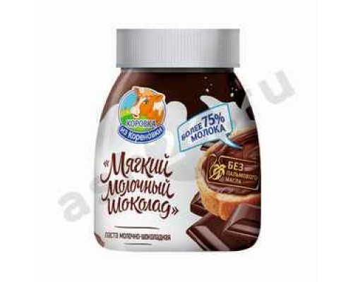 Молочные продукты Паста КОРОВКА ИЗ КОРЕНОВКИ молочный шоколад 330г
