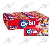 Жевательная резинка ОРБИТ кола-вишня