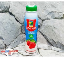 Йогурт ЧМЗ клубника-земляника 2,5% 270г бутылка