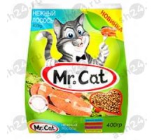 Корм для кошек Mr. Cat нежный лосось 400г