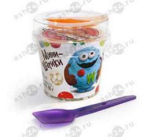 Мороженое ЧИСТАЯ ЛИНИЯ радуга шарики 65г