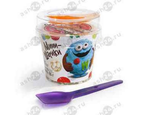 Мороженое ЧИСТАЯ ЛИНИЯ радуга шарики 65г