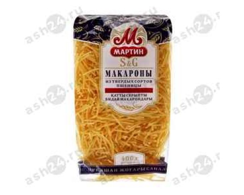 Бакалея Макаронные изделия ОТ МАРТИНА вермишель №2 400г