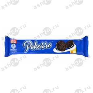 Печенье сахарное PEKARRO с какао и ванильным вкусом 95г