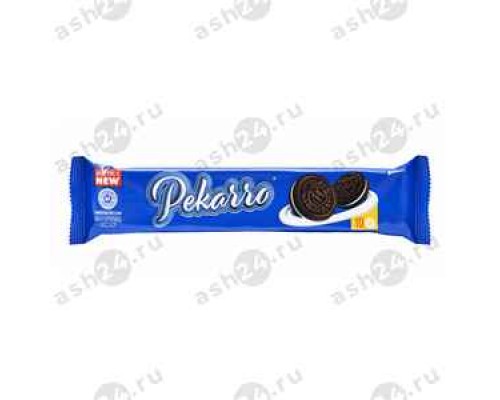 Печенье сахарное PEKARRO с какао и ванильным вкусом 95г