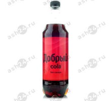 Напиток ДОБРЫЙ кола без сахара 1л пэт (9747)