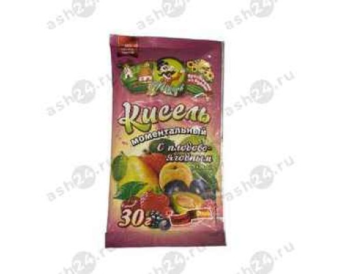 Кисель ПЕРЦОВ плодово-ягодный 30г