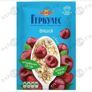 Бакалея Каша овсяная ГЕРКУЛЕС вишня 35г