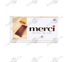 Шоколад MERCI кофе и сливки 100г