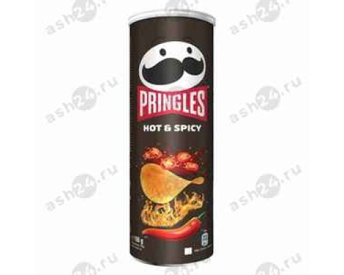 Чипсы PRINGLES острый и пряный вкус 165г