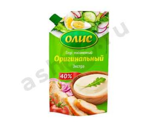 Бакалея Майонез ОЛИС 40% 350г м/у
