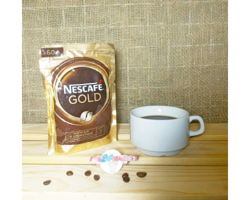 Кофе NESCAFE GOLD 60г м/у
