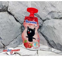 Йогурт питьевой РАСТИШКА клубника 70г