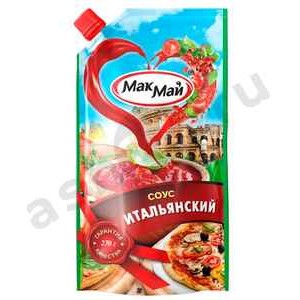 Бакалея Соус МАК МАЙ итальянский 270г м/у