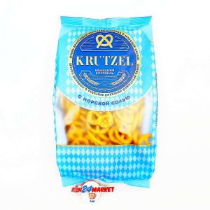 Сладости Крендельки KRUTZEL немецкий бретцель соль 250г