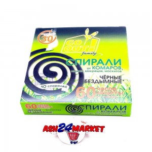 Спирали от комаров GO OUT 10 спиралей