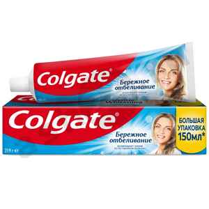 Зубная паста COLGATE бережное отбеливание 100мл