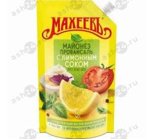 Майонез МАХЕЕВЪ с лимонным соком 400г м/у