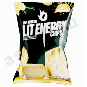 Снеки Чипсы LIT пармезан 120г