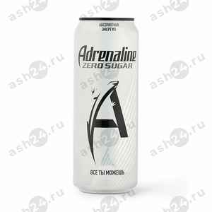 Напитки Энергетик ADRENALINE RUSH без сахара абсолютная энергия 0,5л ж/б