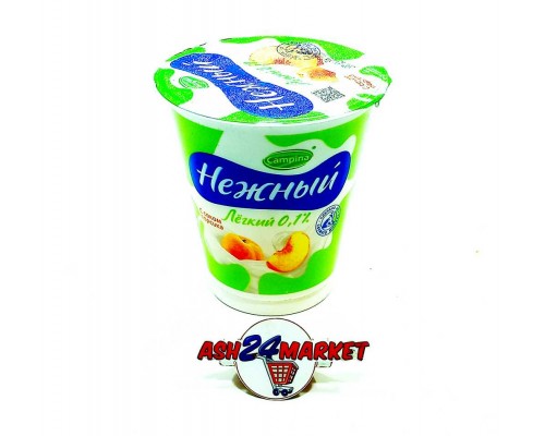 Йогурт НЕЖНЫЙ персик 0,1% 320г