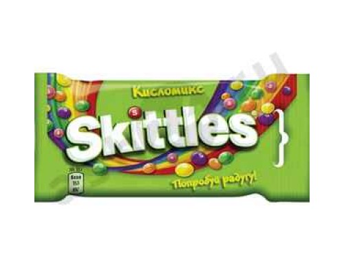 Сладости Жевательная конфета СКИТЛС кисломикс 38г