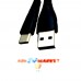 Кабель USB G6 Type-C силиконовый 1м черный