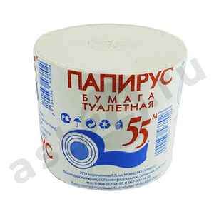 Туалетная бумага ПАПИРУС
