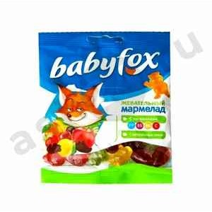 Сладости Мармелад BABY FOX 70г