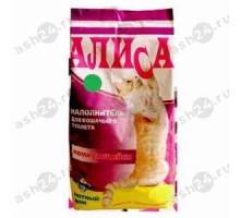 Наполнитель для кошачьих туалетов комкующий АЛИСА 12,3л