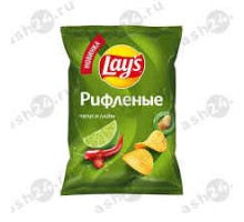 Чипсы ЛЕЙС чили и лайм 125г