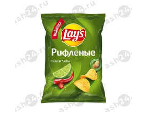 Чипсы LAYS чили и лайм 125г