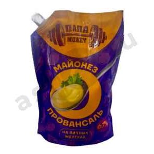 Бакалея Майонез ПАПА МОЖЕТ провансаль 67% 744г м/у