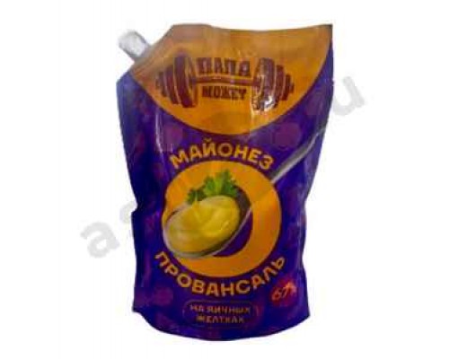 Бакалея Майонез ПАПА МОЖЕТ провансаль 67% 744г м/у