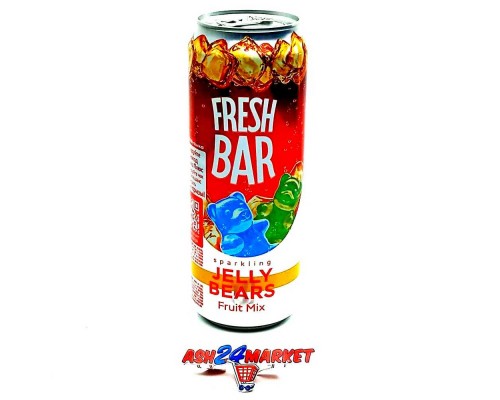 Напиток FRESH BAR jelly bears 0,45л ж/б