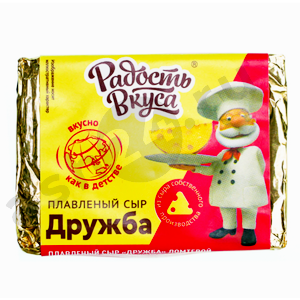 Молочные продукты Сыр плавленый РАДОСТЬ ВКУСА дружба 90г (1584)