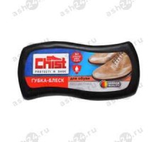 Губка-блеск для обуви бесцветная CHIST