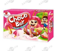 Печенье CHOCO BOY йогурт и клубника 45г коробка