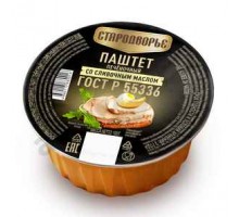 Паштет СТАРОДВОРЬЕ со сливочным маслом 100г