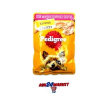 Корм для собак PEDIGREE паштет курица 80г