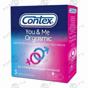 Презервативы Contex You&Me Orgasmic (1707)