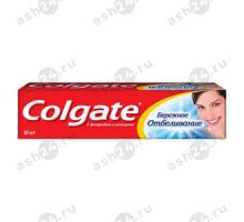 Зубная паста COLGATE бережное отбеливание 50г