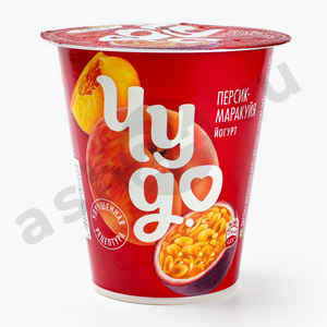 Молочные продукты Йогурт ЧУДО персик маракуйа 2,5% 290г стакан (7337)