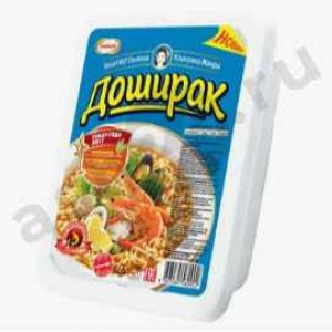 Бакалея Лапша ДОШИРАК морепродукты с перцем 90г лоток