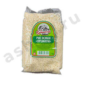 Бакалея Крупа рис осман КУБАНСКИЙ АМБАР 700г