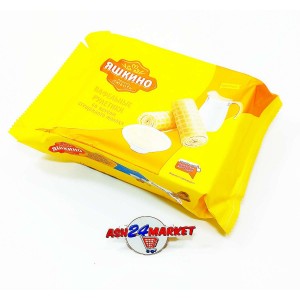 Вафельные рулетики ЯШКИНО со вкусом сгущенного молока 160г